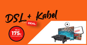 KabelDSL Deals mit Prämie & Rechnungsgutschrift – Samsung 4K TV – Enders Urban Grill oder 100€ Geschenkkarte