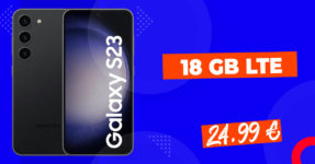 Weekend- Deal - Samsung Galaxy S23 für einmalig 149 Euro mit 18GB LTE nur 24,99 Euro monatlich