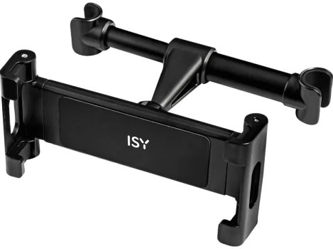 ISY ITH-1000, Universal Kfz Tablethalter für Kopfstützen, für 4.7 Zoll bis 12.9 Zoll, 360 Grad drehbar, KFZ Halterung für 11.99 Euro