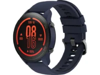 XIAOMI Mi Watch Smartwatch glasfaserverstärktes Polycarbonatgehäuse Silikon, 125 mm + 85 mm, Navy Blue nur 32 Euro