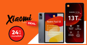 Xiaomi 13T Pro & Xiaomi Redmi Pad SE für einmalig 99,99 Euro mit 10GB LTE nur 24,99 Euro monatlich