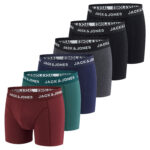 Jack & Jones Herren Boxershorts 6er Pack Basic Boxer Unterhosen Baumwolle nur 27,99 Euro