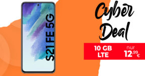 Samsung Galaxy S21 FE mit 10GB LTE nur 12,99 Euro monatlich