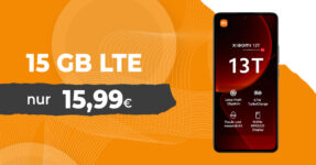 Xiaomi 13T für einmalig 79 Euro mit 15GB LTE nur 15,99 Euro monatlich