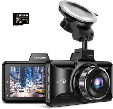 AZDOME DashCam 1080P Car Camera Night Vision Wide Angle Parking Monitor G-Sensor nur 50,39 Euro