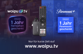 waipu.tv 4K Stick mit 1 Jahr Perfect Plus und zusätzlich 12 Monate Paramount+ für nur 59,99 Euro