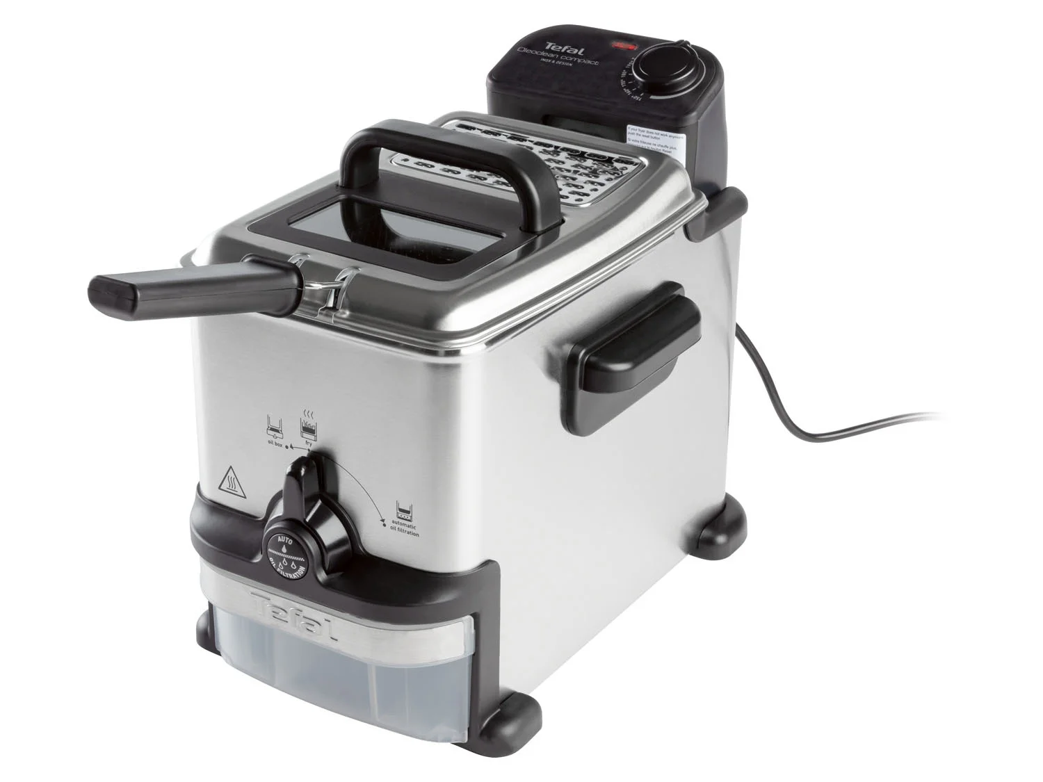 Tefal Fritteuse Oleoclean Compact »FR701616«, 1500 W nur 79,99 Euro