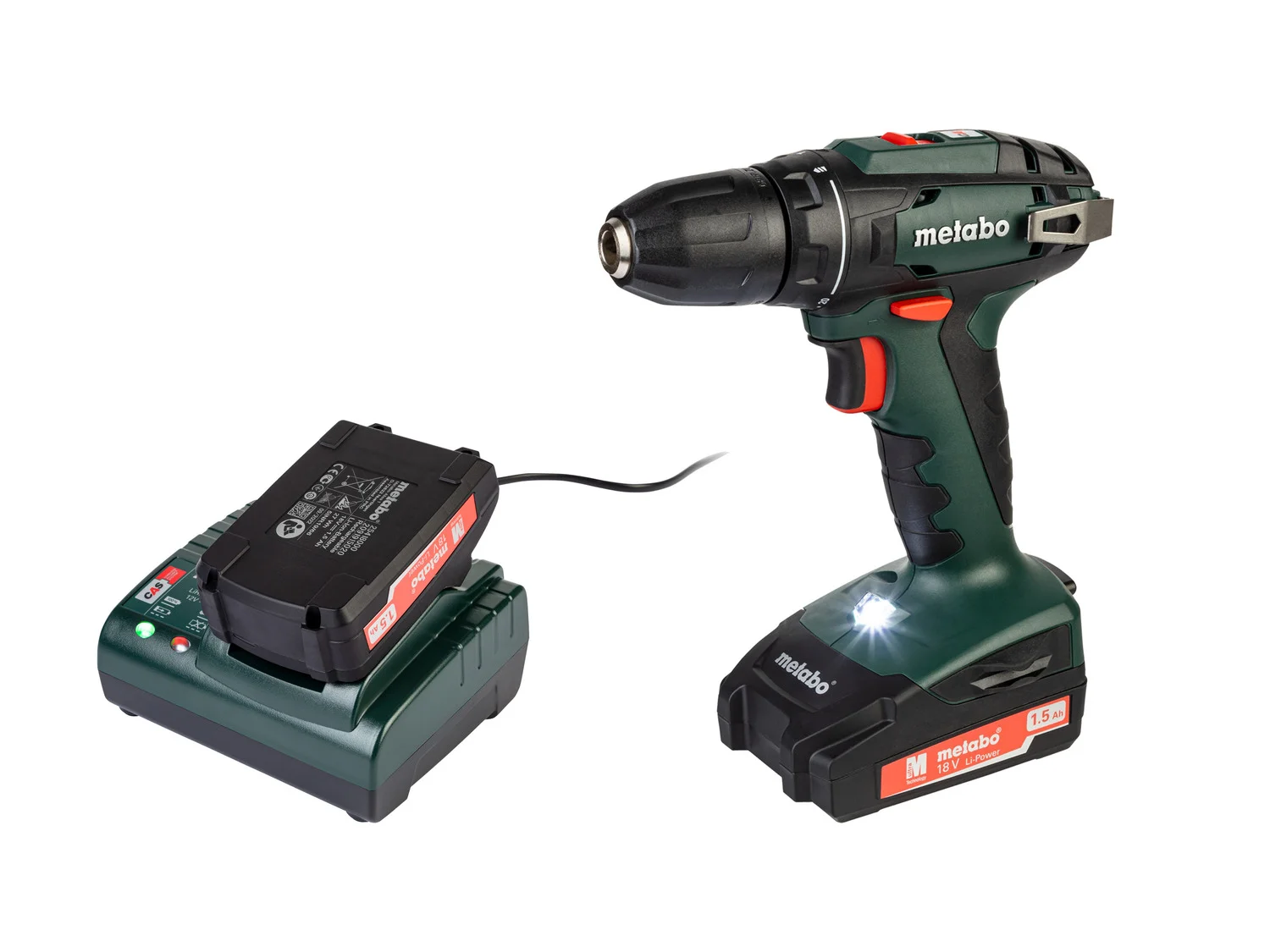 Metabo 18 V Akkuschrauber »BS 18«, mit 2 Akkus und Ladegerät für 99,99 Euro