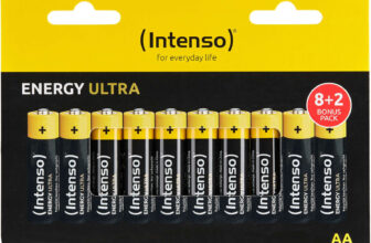100 Intenso Energy Ultra AA / Mignon Alkaline Batterien im 10er Shrink Pack nur 18,99 Euro