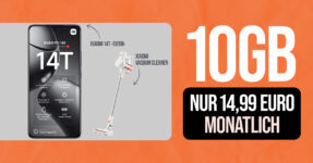 Xiaomi 14T -512GB- & Xiaomi Vacuum Cleaner G20 lite für einmalig 79 Euro (+AG 39.99€) mit 10GB nur 14.99 Euro monatlich