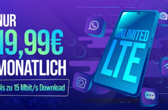 o2 Mobile Unlimited Smart (5G max. 15 MBit/s Download) nur 19.99 Euro monatlich