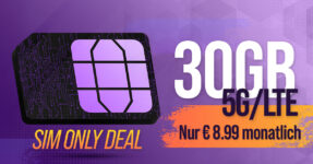 Allnet Flat 30GB im Vodafone Netz nur 8.99 Euro monatlich