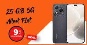 Honor 400 lite -256GB- für einmalig 1 Euro (+AG 29.99€) mit 25GB und 30 Euro Wechselbonus nur 9.99 Euro monatlich