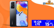 Xiaomi Redmi Note 11 Pro 5G mit 15GB LTE nur 15,99 Euro – nur 1 Euro Zuzahlung