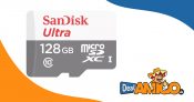SANDISK Ultra®, Micro-SDXC Speicherkarte, 128 GB, 80 MB/s nur 13,65 Euro