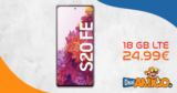 Samsung S20 FE 128 GB & 100€ Samsung Pay Guthaben mit 18 GB LTE nur 24,99€