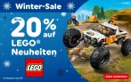 LEGO Neuheiten bis zu 20% reduziert bei Spiele Max