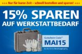 15% Rabatt Coupon auf Werkstattbedarf bei Pollin