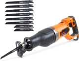 VonHaus 1050W Säbelsäge mit 8 Sägeblättern Universalsäge Tigersäge Fuchsschwanz nur 39,99 Euro