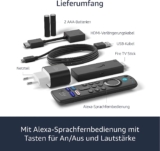 Amazon Fire TV Stick mit Alexa-Sprachfernbedienung (mit TV-Steuerungstasten) | HD-Streaminggerät nur 21,99 Euro