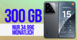 Xiaomi 15 -512GB- für einmalig 49.95 Euro (+AG 39.99€) mit 300GB und 200 Euro Wechselbonus bei Rufnummernmitnahme nur 34.99 Euro monatlich