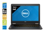 Dell Latitude E5270 – 12,5 Zoll – Core i5-6300U @ 2,4 GHz – 8GB RAM – 250GB SSD – FHD (1920×1080) – Webcam – Win10Home