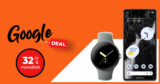 Google Pixel 7 & Google Pixel Watch LTE für einmalig 29 Euro mit 25GB LTE/5G nur 32,99 Euro monatlich