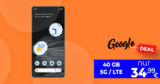 Google Pixel 7 Pro für einmalig 49 Euro mit 40GB LTE/5G für nur 34,99 Euro monatlich