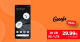 Google Pixel 7 Pro mit € 50,- Wechselbonus & 20 GB 5G/LTE nur 29,99 Euro monatlich – mit Gigakombi nur 24,99 Euro