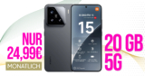 Xiaomi 15 für einmalig 29 Euro (+Anschlussgebühr 39.99€) mit 20GB Telekom und 50 Euro Wechselbonus bei Rufnummernmitnahme nur 24.99 Euro monatlich