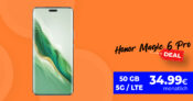 Honor Magic 6 Pro für einmalig nur 69 Euro mit 50GB LTE/5G nur 34,99 Euro monatlich