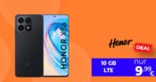 Honor X8A mit 30€ Wechselbonus und 10GB LTE nur 9,99 Euro monatlich – nur 1 Euro Zuzahlung