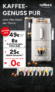 CoffeeB Maschine Globe für nur 49 € + 8 Packungen Coffee Balls & bis zu 25 € EDEKA Gutschein geschenkt