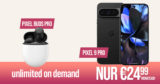 Google Pixel 9 Pro & Google Pixel Buds Pro für einmalig 49 Euro (+AG 39.99€) mit o2 Mobile Unlimited on Demand nur 24.99 Euro monatlich