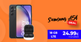 Samsung Galaxy A54 & Galaxy Buds2 mit 18GB LTE nur 24,99 Euro monatlich – nur 1 Euro Zuzahlung und kein Anschlusspreis