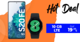 Samsung Galaxy S20 FE 5G & Samsung Galaxy Watch4 mit 10GB LTE nur 19,99 Euro monatlich – nur 9 Euro Zuzahlung