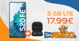 Samsung Galaxy S20 FE & Samsung Galaxy Buds2 mit 5 GB LTE nur 17,99€ monatlich