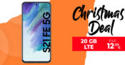 Samsung Galaxy S21 FE mit 20GB LTE nur 12,99 Euro monatlich + Disney+ Standard Abonnement (neun Monate Laufzeit)
