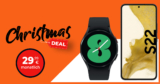 Samsung Galaxy S22 5G & Samsung Galaxy Watch4 & 100€ Wechselbonus mit 20GB LTE/5G nur 29,99 Euro monatlich