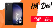 Samsung Galaxy S23+ (S23Plus) für einmalig 49 Euro mit 20GB LTE & 50 Euro Wechselbonus nur 34,99 Euro monatlich