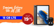 Samsung Galaxy Tab A8 LTE & Galaxy Buds Live mit 15GB LTE nur 19,99 Euro monatlich