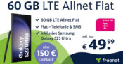 Samsung S23 Ultra für einmalig 99,99 Euro mit 150€ Cashback und 60GB LTE für nur 49,99 Euro monatlich