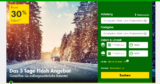 Europcar 3 Tage Flash Angebot – Bis zu 30% Rabatt