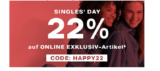 DEICHMANN Online Shop – Singles Day – 22% auf die Online Exklusiv Kollektion