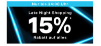 Nur heute – DEICHMANN Online Shop – Late Night Shopping – 15% auf alles*