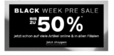 DEICHMANN Online Shop –Black Week Pre Sale  – bis zu 50% auf viele Artikel