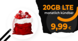 WICHTELTAG-AKTION – 20GB LTE – monatlich kündbar – nur 9,99 Euro monatlich