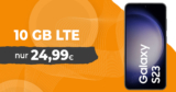 Weekend-Deal – Samsung Galaxy S23 für einmalig 149 Euro mit 10GB LTE nur 24,99 Euro monatlich