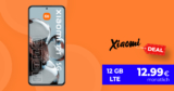 Xiaomi 12T -256GB- für einmalig nur 49 Euro mit 12GB LTE nur 12,99 Euro monatlich