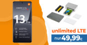 Xiaomi 13 Pro 5G & Xiaomi Instant Photo-Printer 1S Set für einmalig 69 Euro mit unlimited LTE/5G für 49,99 Euro monatlich